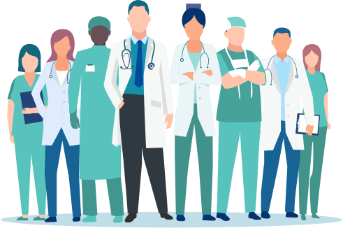 Doctors illustration
